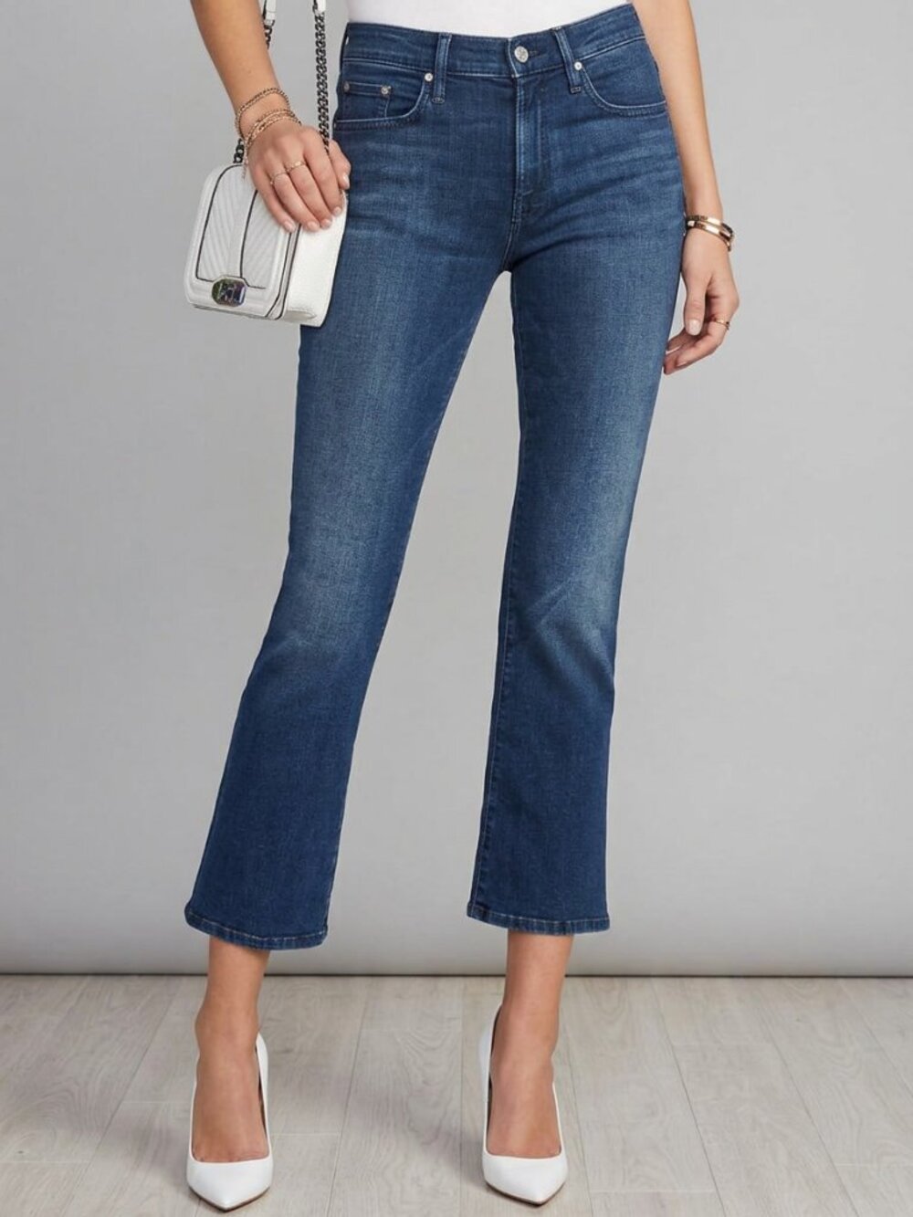 MOTHER the Outsider Crop Jean Fast Times Colour Size 25 Style No. 1227 576